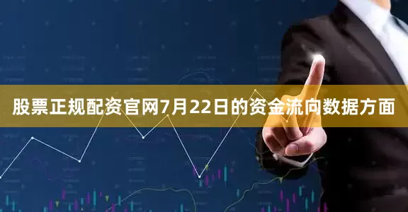 股票正规配资官网7月22日的资金流向数据方面